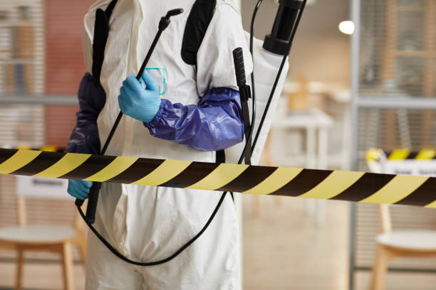 Professional Drug Lab Cleanup technician working in Midland, MI